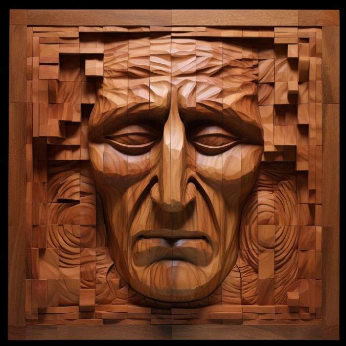 نموذج ثلاثي الأبعاد لآلة CNC 3D Art 